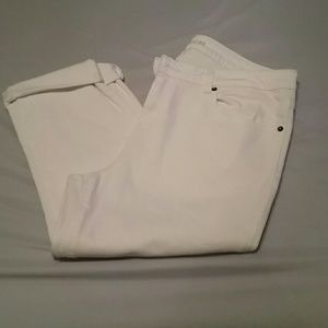 Michael Kors white capris